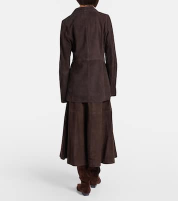 Suede blazer | Róhe