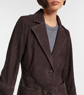 Suede blazer | Róhe