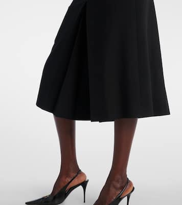 Mid-rise wool culottes | Saint Laurent