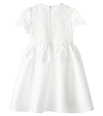 Embellished lace taffeta dress | Self-Portrait Kids