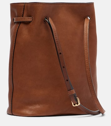 Logo leather crossbody bag | Miu Miu