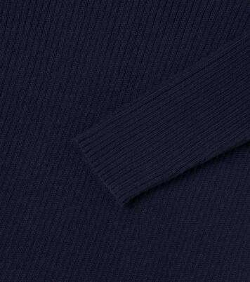 Jersey de cuello alto acanalado de algodón  | Il Gufo