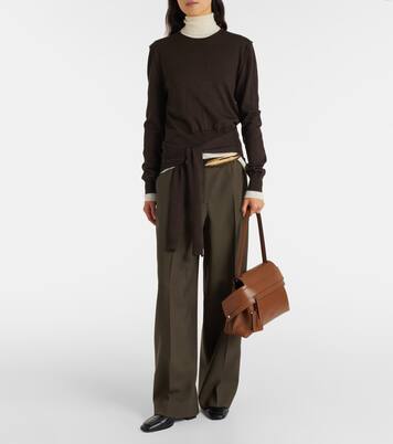 Wave Medium leather shoulder bag | Tod's