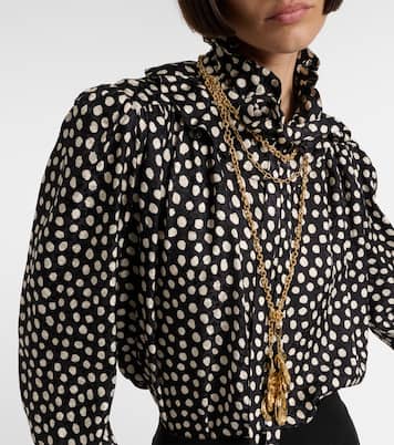 Layered chain pendant necklace | Chloé