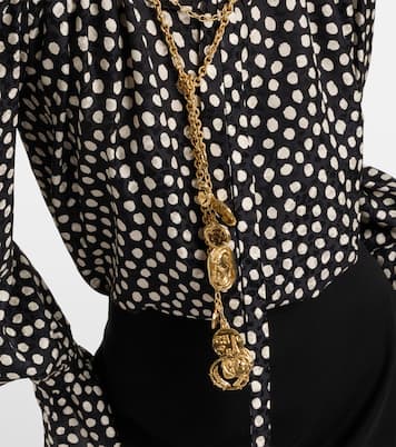 Layered chain pendant necklace | Chloé