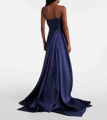 Imani strapless gown | Solace London