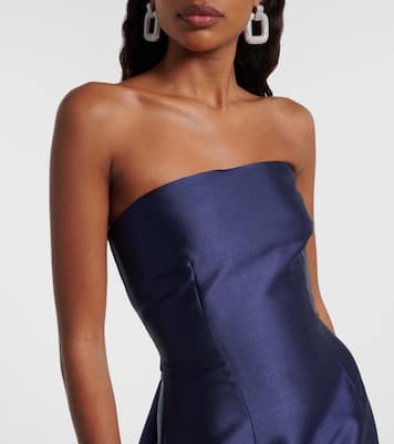 Imani strapless gown | Solace London