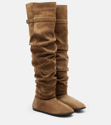 Big Boot suede over-the-knee boots | Christen