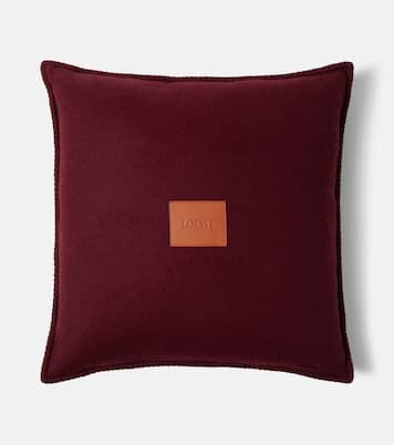 Anagram wool and cashmere cushion | Loewe