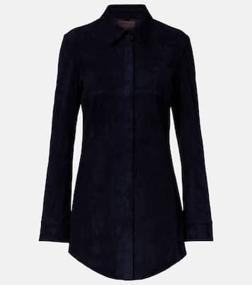 Geraldine suede shirt dress | Stouls