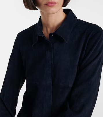 Geraldine suede shirt dress | Stouls