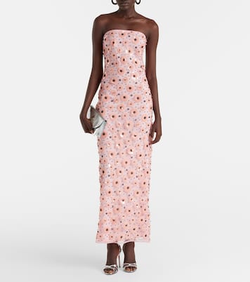 Vestido midi con lentejuelas | Rotate