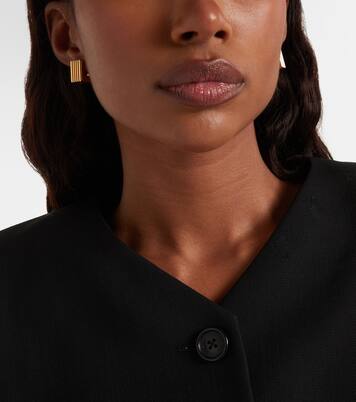 Empire 18kt gold-plated earrings | Khaite