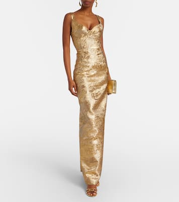 Robe de cocktail en jacquard | Simkhai