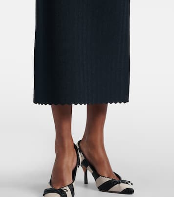 Vestido midi Tablier de punto | Jacquemus