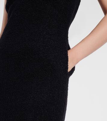 Vestido midi de punto bouclé | Self-Portrait