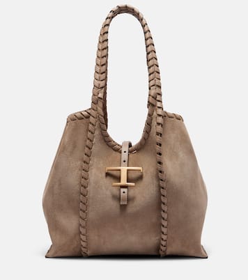 Tote Bag Tsb Medium aus Veloursleder | Tod's