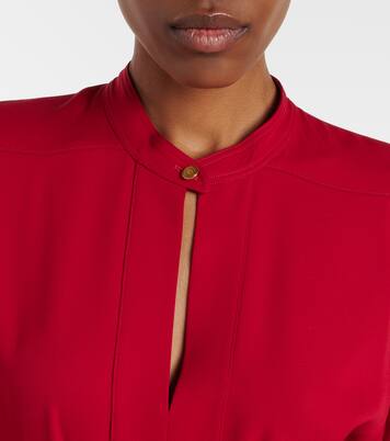 Robe midi Haileen en crêpe cady de soie et laine | Loro Piana