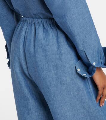 Linen wide-leg pants | Róhe