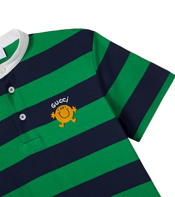 Polo in cotone a righe | Gucci Kids