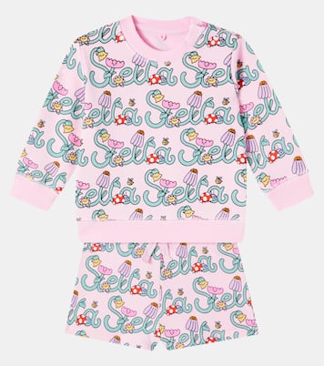 Bébé – Set sweat-shirt et short Stella Vine | Stella McCartney Kids