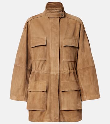 Suede field jacket | Brunello Cucinelli
