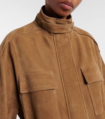 Suede field jacket | Brunello Cucinelli