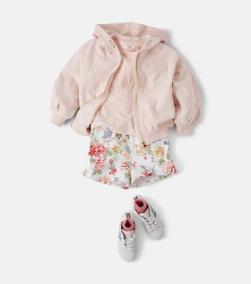 Kapuzenjacke aus Baumwoll-Jersey | Chloé Kids