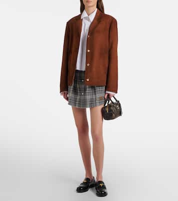 Arcadie matelassé leather tote bag | Miu Miu