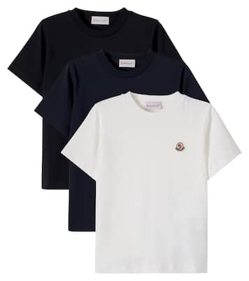 Set of 3 cotton jersey T-shirts | Moncler Enfant
