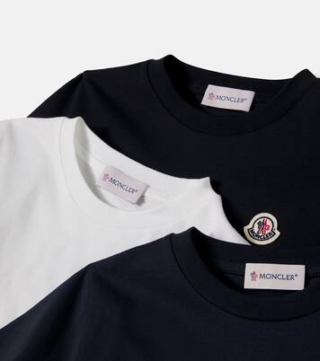 Set of 3 cotton jersey T-shirts | Moncler Enfant