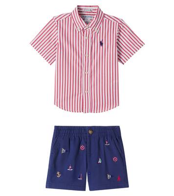 Bebé - set de camisa y shorts de algodón | Polo Ralph Lauren Kids