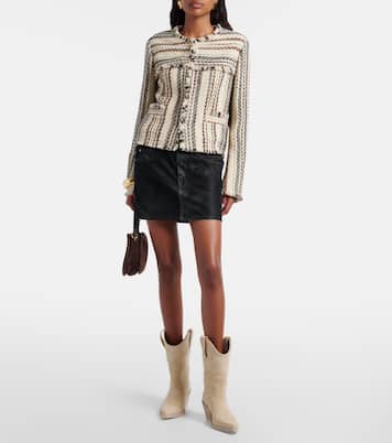 Dakota suede ankle boots | Paris Texas