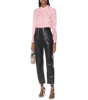 Hose aus Lederimitat | Stella McCartney