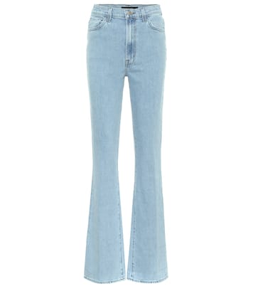 Runway high-rise flared jeans | J Brand