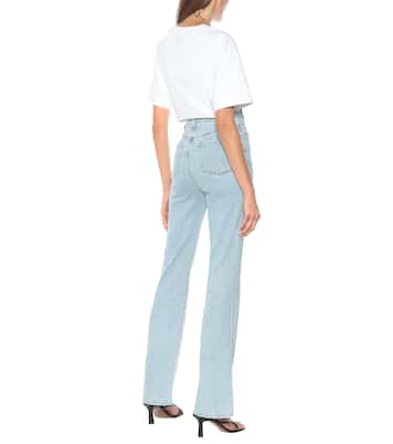 Runway high-rise flared jeans | J Brand