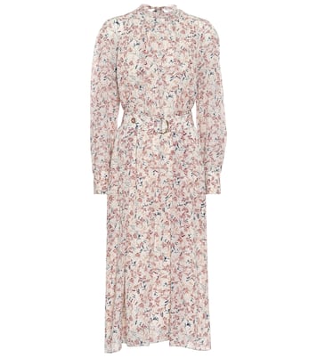 Abito midi in georgette di seta | Chloé