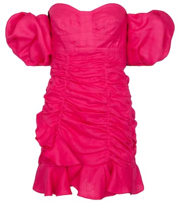 Vestido corto Jasmine de georgette | Isabel Marant