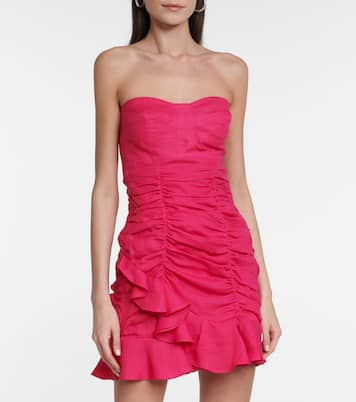 Vestido corto Jasmine de georgette | Isabel Marant