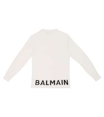 Pullover aus Schurwolle | Balmain Kids