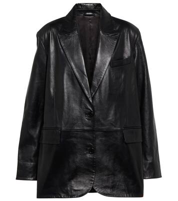 Blazer Carter aus Leder | Stand Studio
