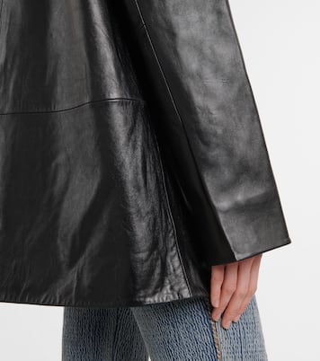 Blazer Carter aus Leder | Stand Studio