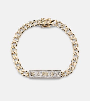Luck 14kt yellow gold chain bracelet | Sydney Evan