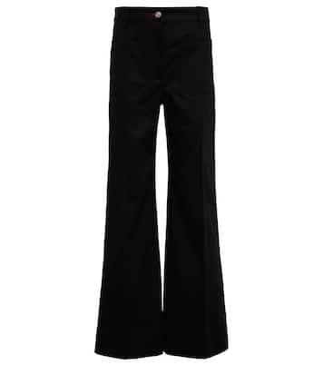 Jean ample à taille haute en coton | Victoria Beckham
