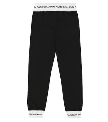 Pantalon de survêtement en coton | Balmain Kids