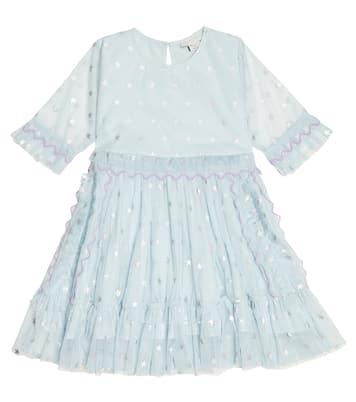 Bedrucktes Kleid aus Tüll | Stella McCartney Kids