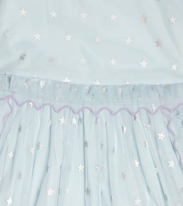 Bedrucktes Kleid aus Tüll | Stella McCartney Kids