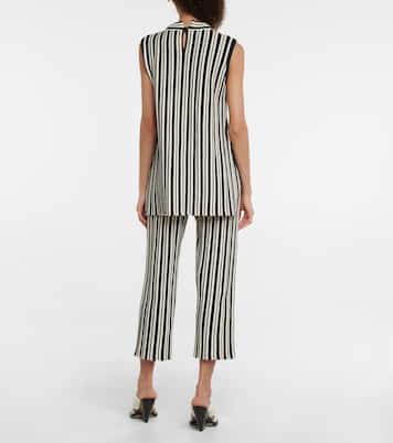Top en mezcla de algodón a rayas | Jil Sander