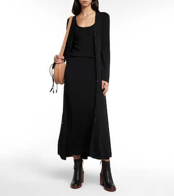 Robe longue en laine | Chloé