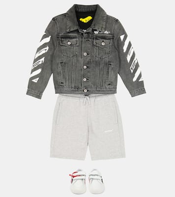 Sneakers Low Vulcanized in pelle | Off-White Kids